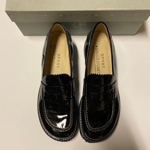 Donald Pliner Sport Lug Sole Patent Leather Loafers